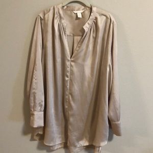 H&M Cream Blouse xxl
